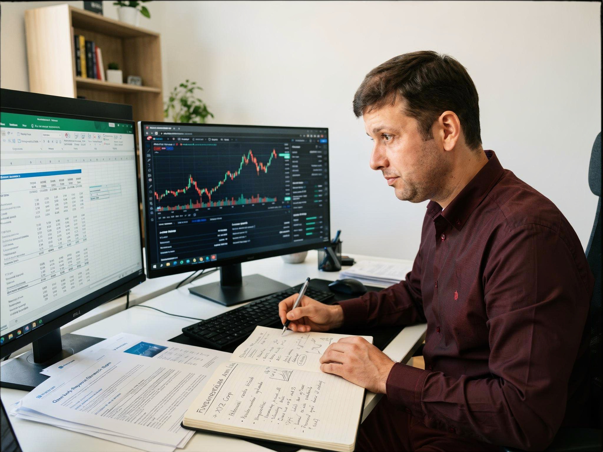 Vysvetľujem, ako robím analytické rozbory firiem na watchlist. Ukazujem, čo sledujem vo fundamentálnej, valuačnej, technickej aj opčnej časti a prečo analýza neslúži ako tip na nákup.