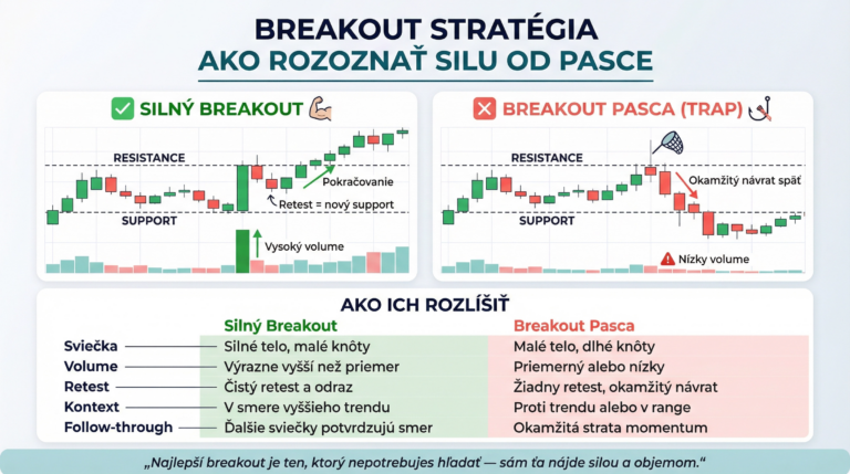 Breakout stratégia: ako rozoznať silu od pasce