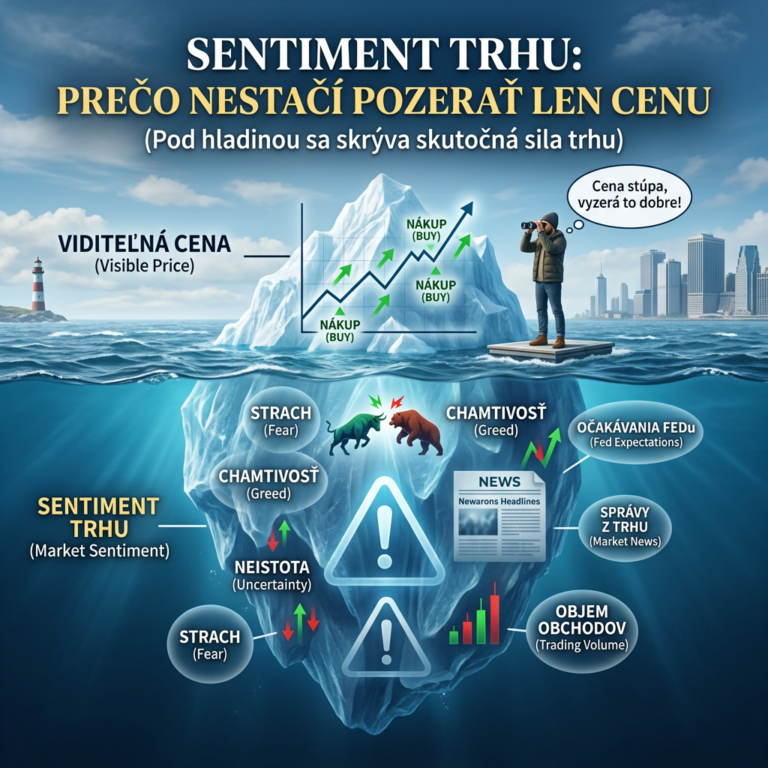 Sentiment trhu: prečo nestačí pozerať len cenu