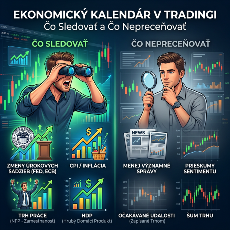 Ekonomický kalendár: čo sledovať a čo nepreceňovať