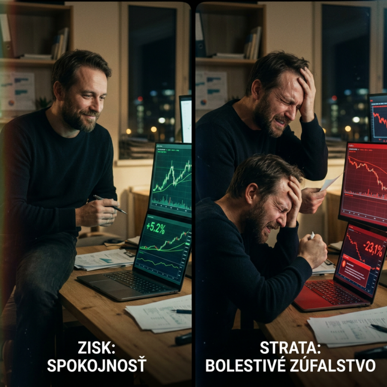 Prečo strata bolí viac než zisk teší