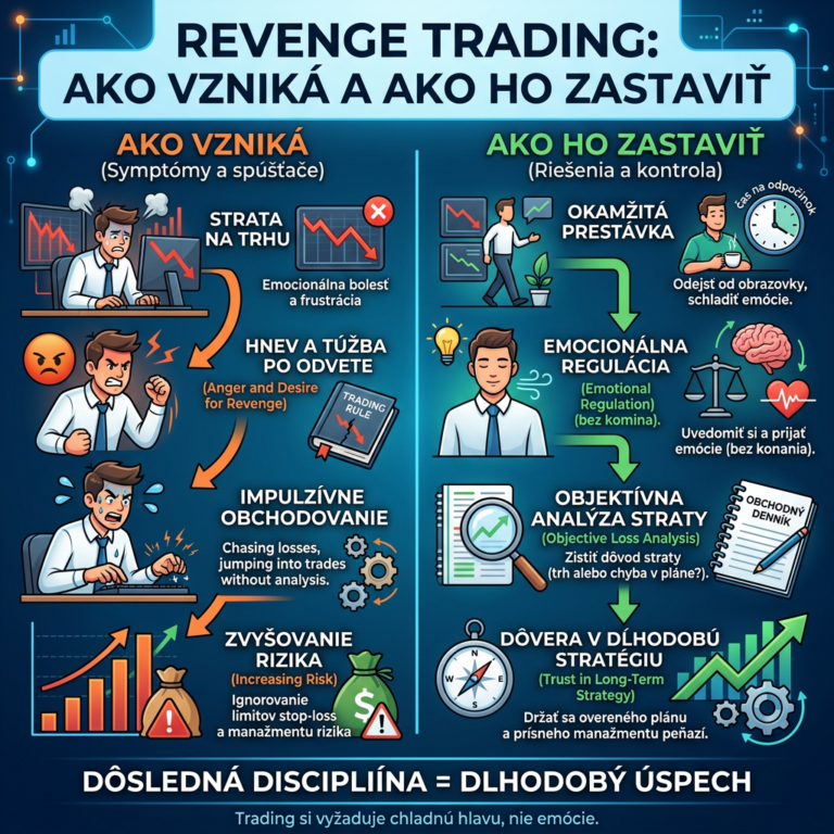 Revenge trading: ako vzniká a ako ho zastaviť