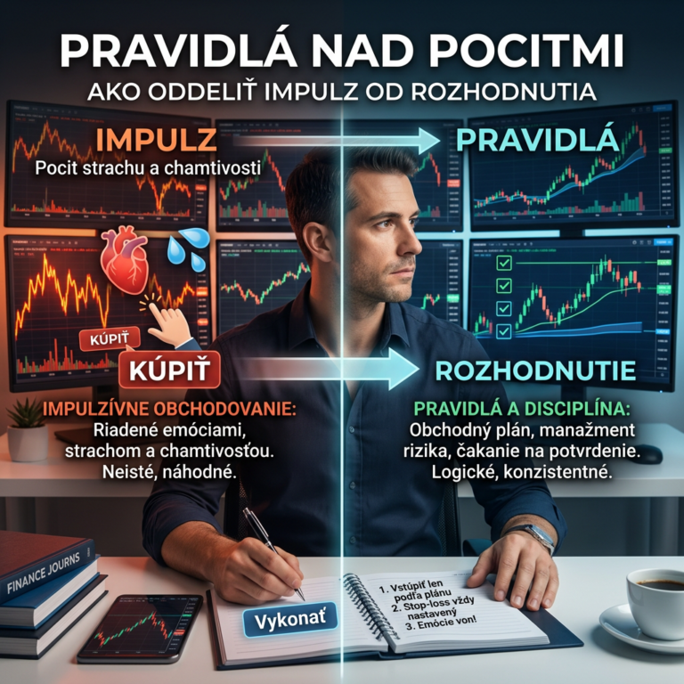 Pravidlá nad pocitmi: ako oddeliť impulz od rozhodnutia