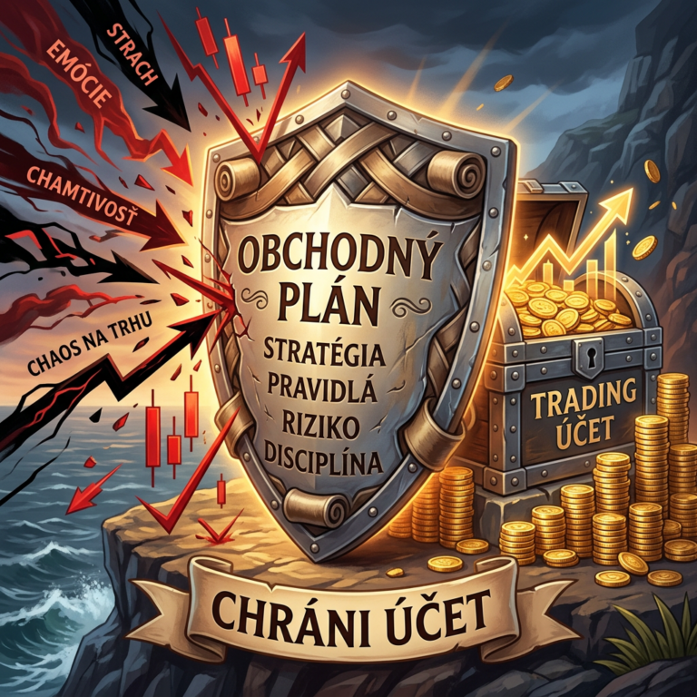 Prečo obchodný plán chráni účet viac než motivácia