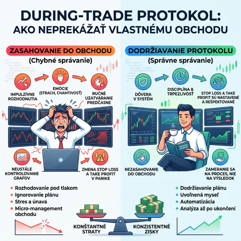 During-trade protokol: ako neprekážať vlastnému obchodu