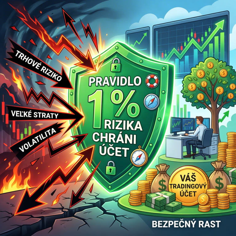 Pravidlo 1 % rizika: ako chráni účet v praxi