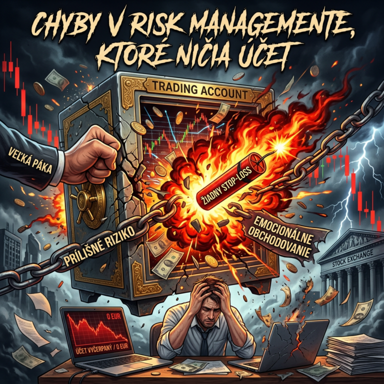 Najčastejšie chyby v risk managemente, ktoré ničia účet