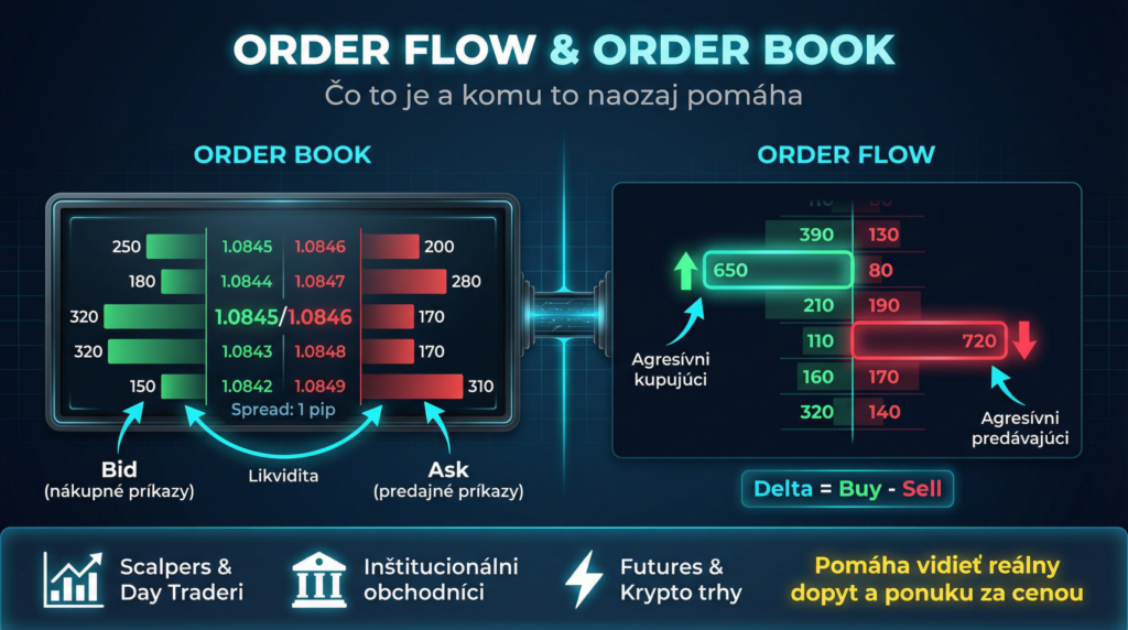 Order flow a order book: čo to je a komu to naozaj pomáha
